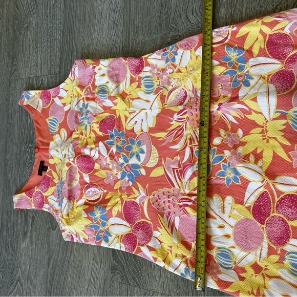 LIKE NEW Talbots Dress - Pink Patterned - Picture 9 of 11